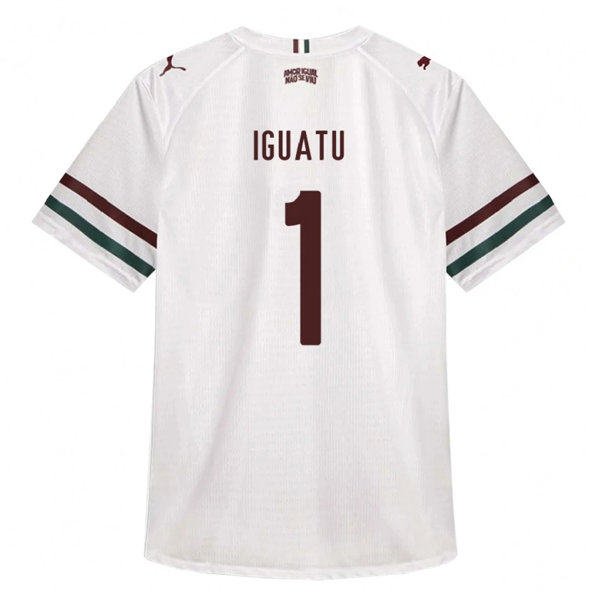 Danxen Herren Mauro Iguatu #1 Weiß Grün Burgund Auswärtstrikot Trikot 2026/27 T-Shirt Österreich