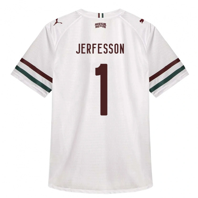 Danxen Herren Jerfesson Rodrigues Santana #1 Weiß Grün Burgund Auswärtstrikot Trikot 2026/27 T-Shirt Österreich