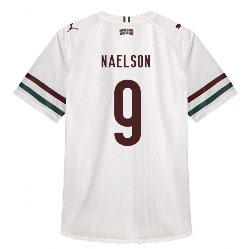 Danxen Herren Naelson Alves Dos Santos #9 Weiß Grün Burgund Auswärtstrikot Trikot 2026/27 T-Shirt Österreich