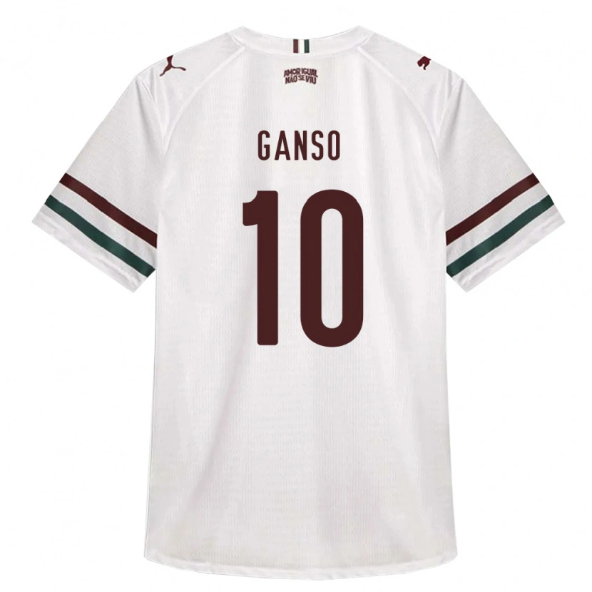 Danxen Herren Ganso #10 Weiß Grün Burgund Auswärtstrikot Trikot 2026/27 T-Shirt Österreich