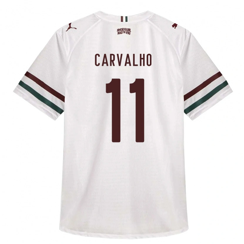 Danxen Herren Léo Carvalho #11 Weiß Grün Burgund Auswärtstrikot Trikot 2026/27 T-Shirt Österreich