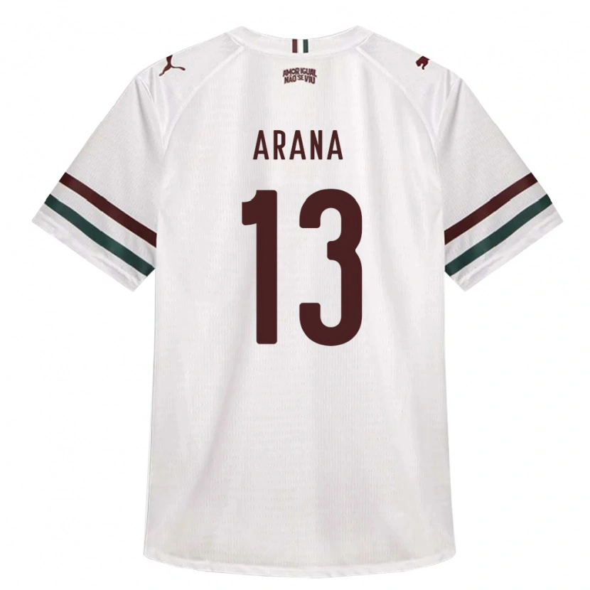 Danxen Herren Guilherme Arana #13 Weiß Grün Burgund Auswärtstrikot Trikot 2026/27 T-Shirt Österreich