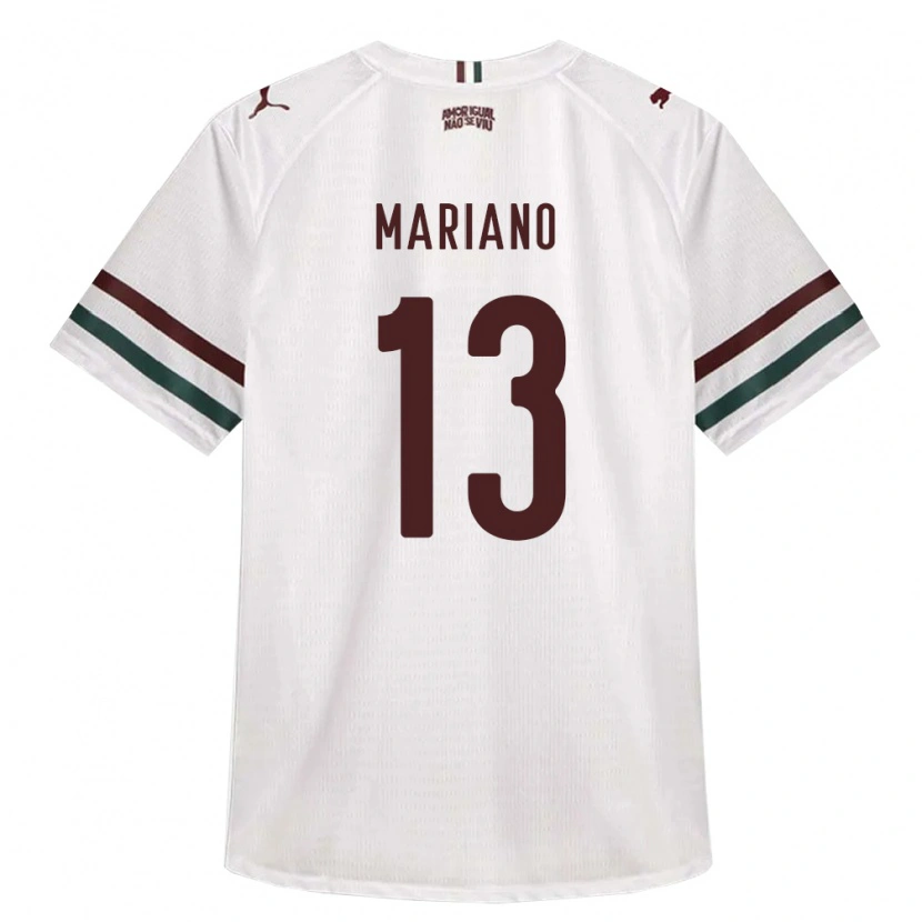 Danxen Herren Mariano Matheus Silva Batista #13 Weiß Grün Burgund Auswärtstrikot Trikot 2026/27 T-Shirt Österreich