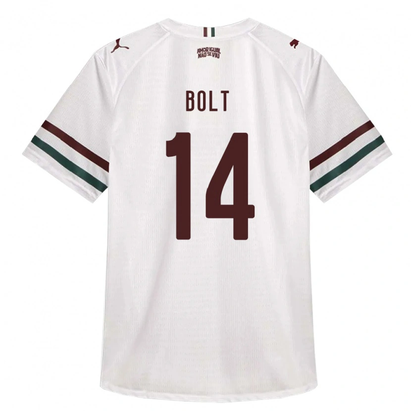 Danxen Herren Diego Bolt #14 Weiß Grün Burgund Auswärtstrikot Trikot 2026/27 T-Shirt Österreich