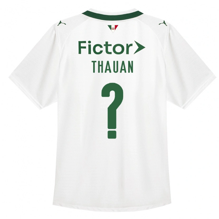 Danxen Herren Thauan Da Silva Eugênio #0 Grün Weiß Auswärtstrikot Trikot 2026/27 T-Shirt Österreich