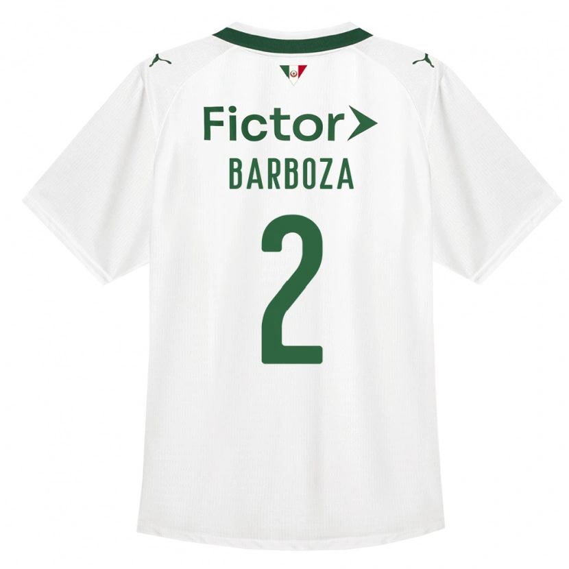 Danxen Herren Alexander Barboza #2 Grün Weiß Auswärtstrikot Trikot 2026/27 T-Shirt Österreich