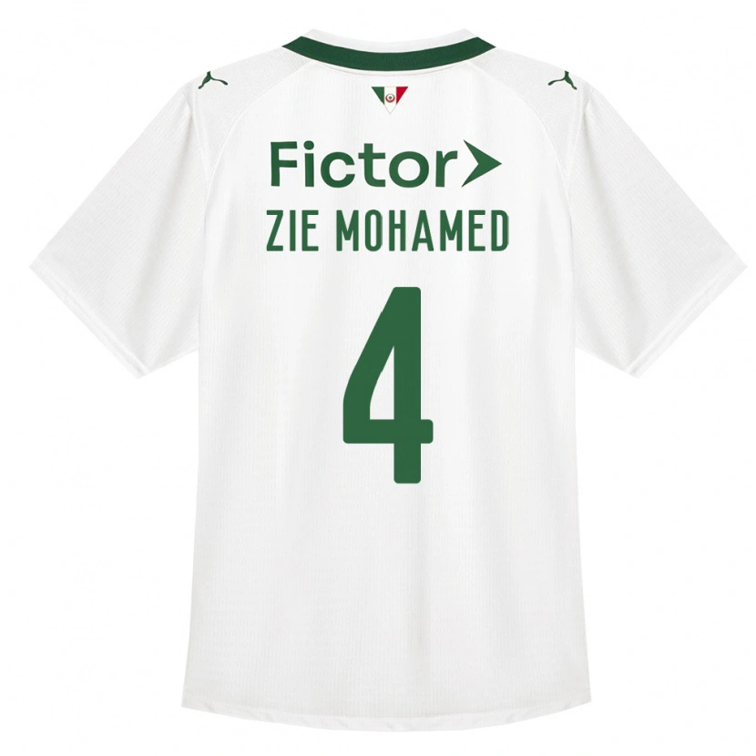 Danxen Herren Kone Zie Mohamed #4 Grün Weiß Auswärtstrikot Trikot 2026/27 T-Shirt Österreich