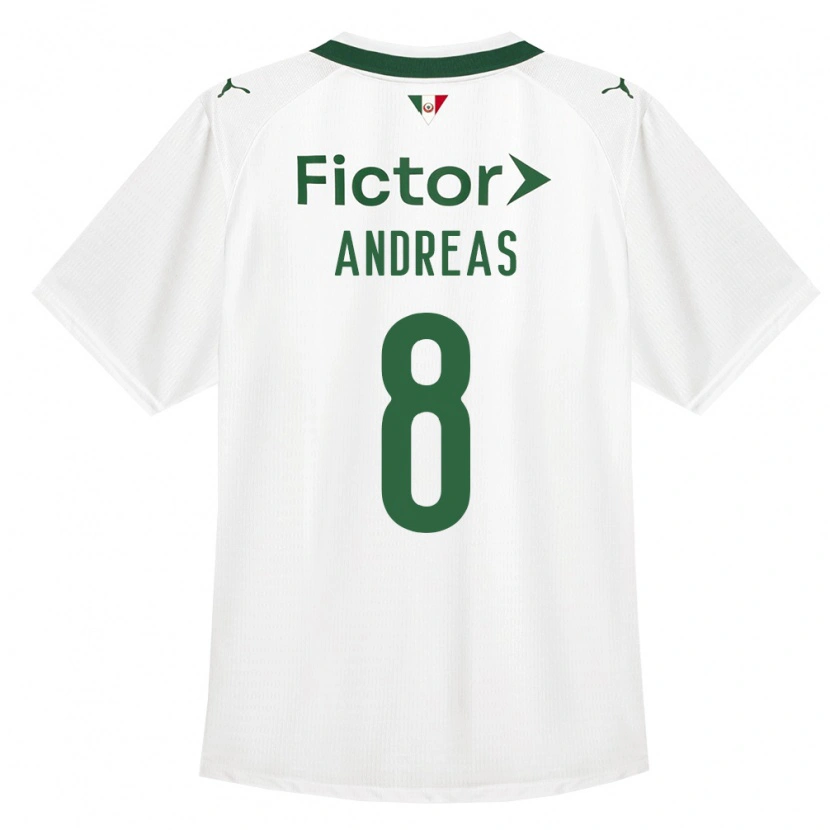 Danxen Herren Andreas Pereira #8 Grün Weiß Auswärtstrikot Trikot 2026/27 T-Shirt Österreich