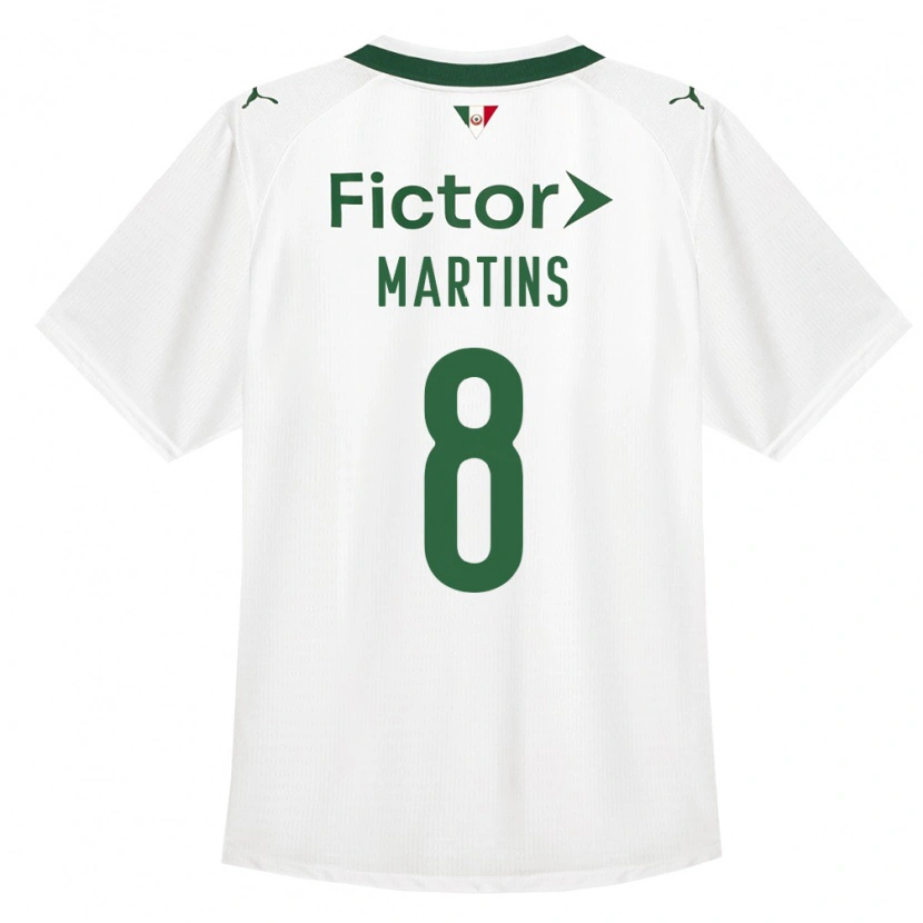 Danxen Herren Diany Martins #8 Grün Weiß Auswärtstrikot Trikot 2026/27 T-Shirt Österreich