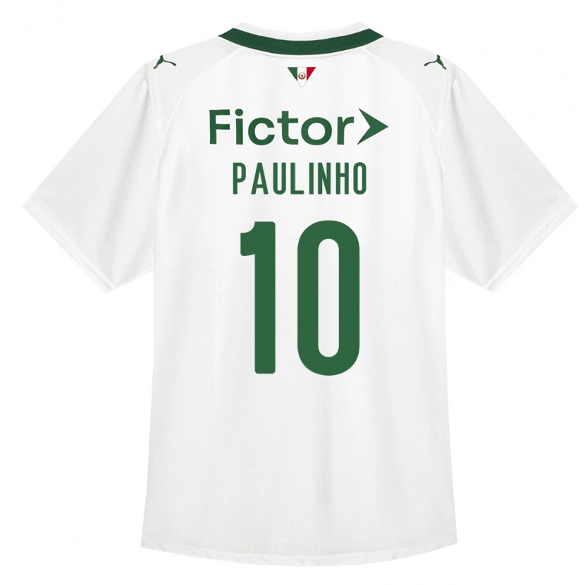 Danxen Herren Paulinho #10 Grün Weiß Auswärtstrikot Trikot 2026/27 T-Shirt Österreich