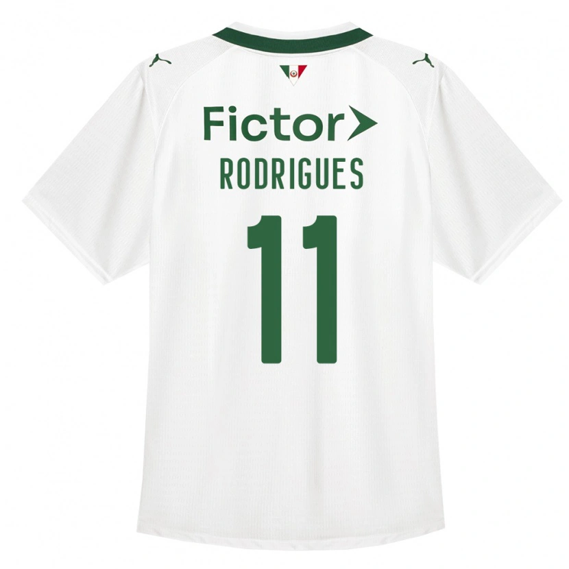 Danxen Herren Bruno Rodrigues #11 Grün Weiß Auswärtstrikot Trikot 2026/27 T-Shirt Österreich