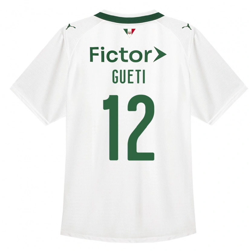 Danxen Herren Rodrigo Gueti #12 Grün Weiß Auswärtstrikot Trikot 2026/27 T-Shirt Österreich