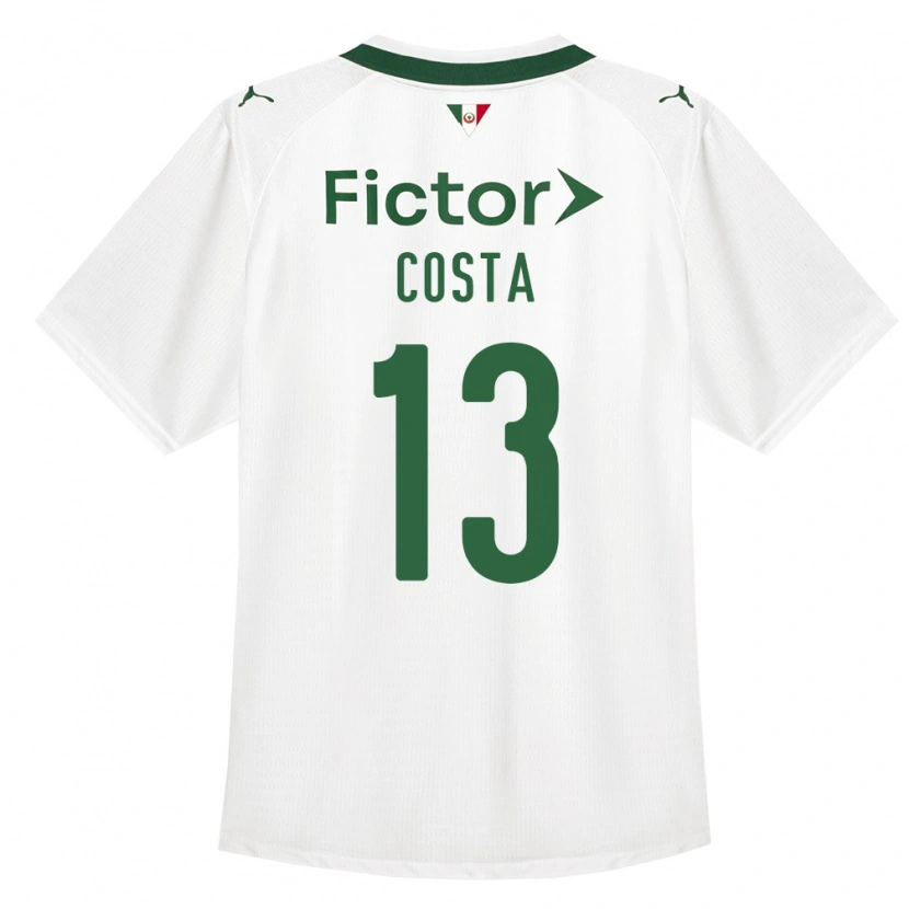 Danxen Herren Enzo Costa #13 Grün Weiß Auswärtstrikot Trikot 2026/27 T-Shirt Österreich