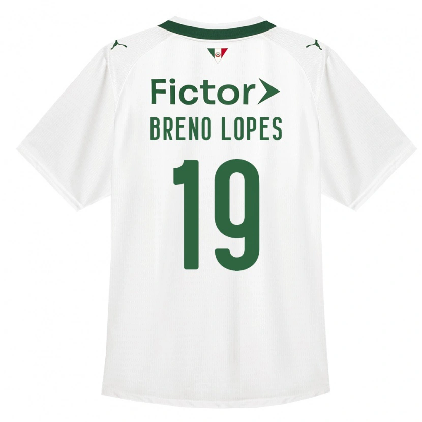 Danxen Herren Breno Lopes #19 Grün Weiß Auswärtstrikot Trikot 2026/27 T-Shirt Österreich