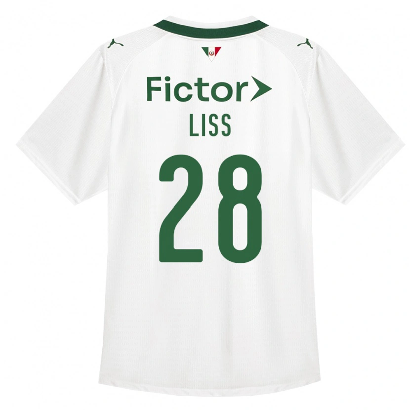 Danxen Herren Victória Liss #28 Grün Weiß Auswärtstrikot Trikot 2026/27 T-Shirt Österreich
