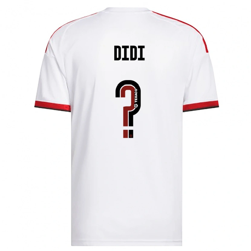 Danxen Herren Edijefferson Monteiro De Oliveira #0 Weiß Rot Schwarz Auswärtstrikot Trikot 2026/27 T-Shirt Österreich