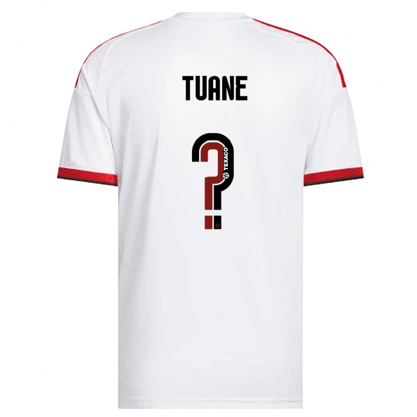 Danxen Herren Tuane #0 Weiß Rot Schwarz Auswärtstrikot Trikot 2026/27 T-Shirt Österreich