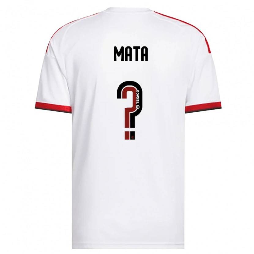 Danxen Herren Da Mata #0 Weiß Rot Schwarz Auswärtstrikot Trikot 2026/27 T-Shirt Österreich
