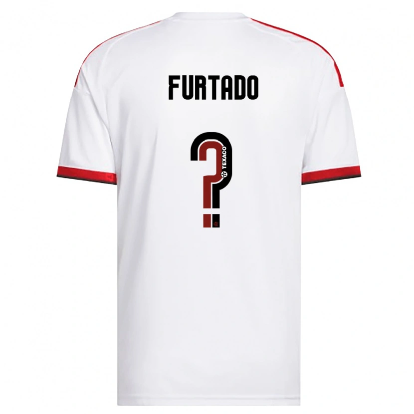 Danxen Herren Lucas Furtado #0 Weiß Rot Schwarz Auswärtstrikot Trikot 2026/27 T-Shirt Österreich