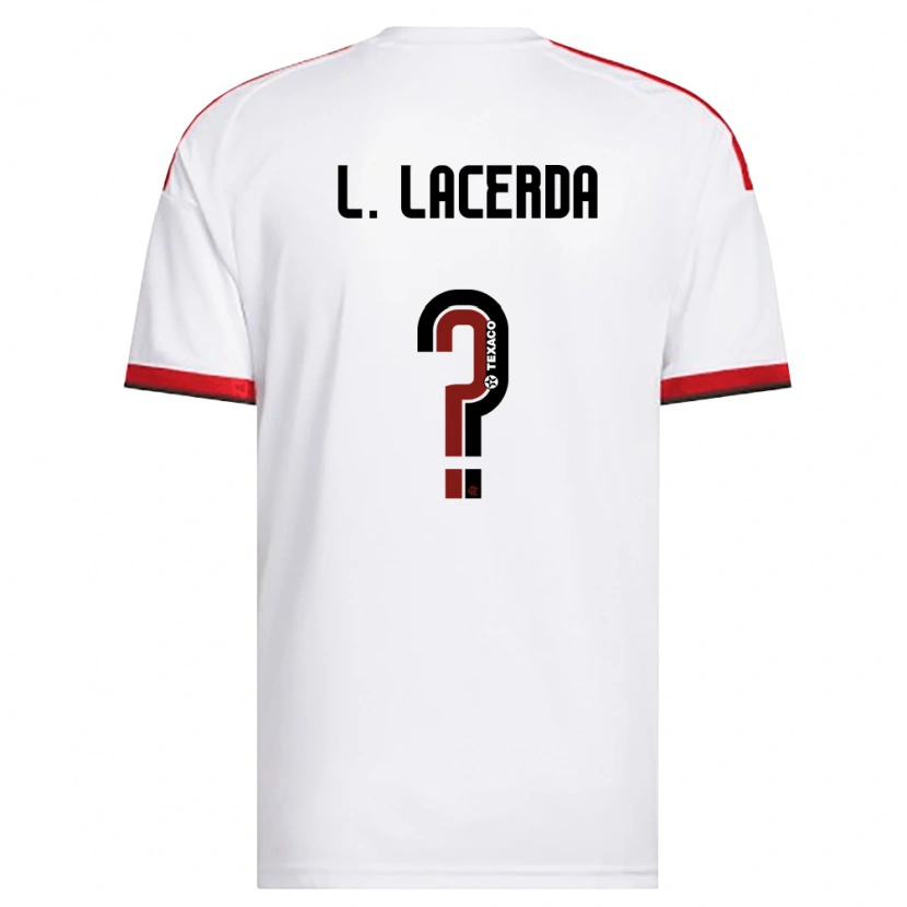 Danxen Herren Iago Lacerda #0 Weiß Rot Schwarz Auswärtstrikot Trikot 2026/27 T-Shirt Österreich