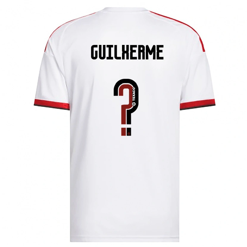 Danxen Herren Guilherme Teixeira #0 Weiß Rot Schwarz Auswärtstrikot Trikot 2026/27 T-Shirt Österreich