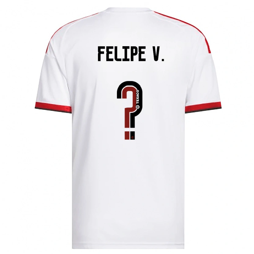 Danxen Herren Felipe Vieira #0 Weiß Rot Schwarz Auswärtstrikot Trikot 2026/27 T-Shirt Österreich