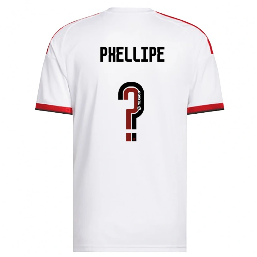 Danxen Herren Phellipe #0 Weiß Rot Schwarz Auswärtstrikot Trikot 2026/27 T-Shirt Österreich