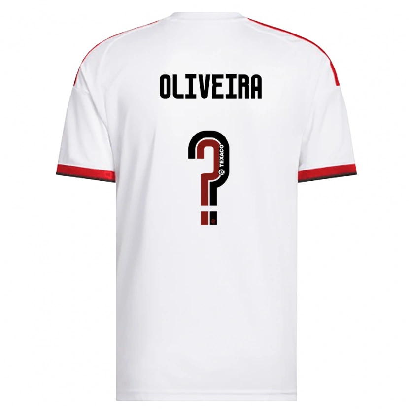 Danxen Herren Lucas Oliveira #0 Weiß Rot Schwarz Auswärtstrikot Trikot 2026/27 T-Shirt Österreich