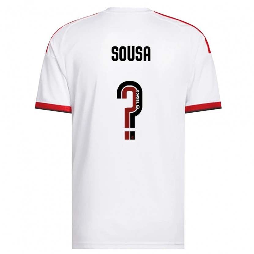 Danxen Herren Guilherme Sousa #0 Weiß Rot Schwarz Auswärtstrikot Trikot 2026/27 T-Shirt Österreich