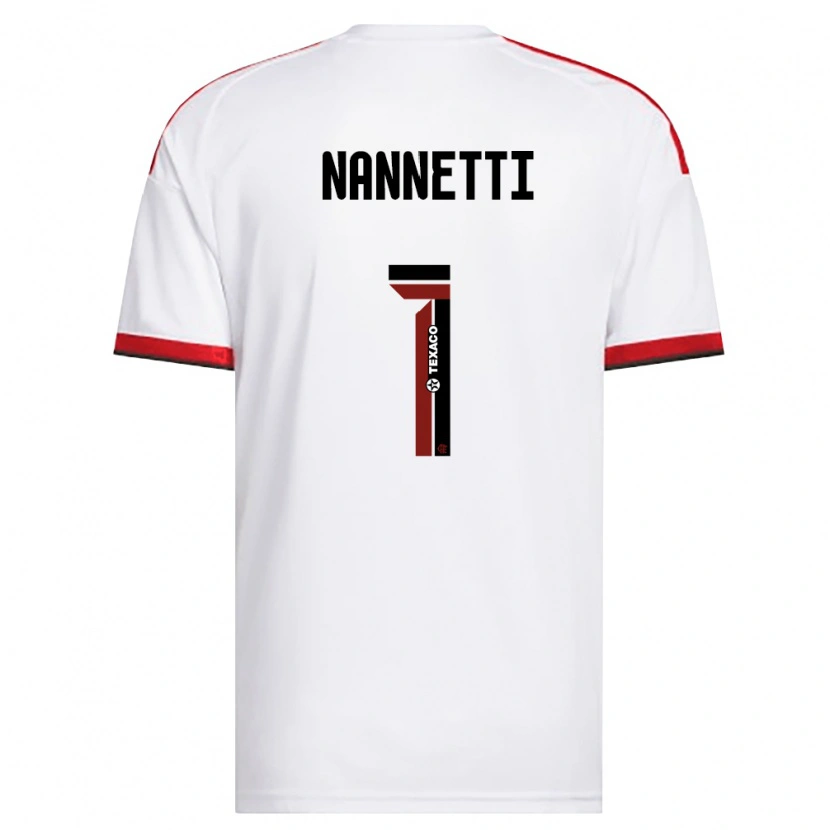 Danxen Herren Léo Nannetti #1 Weiß Rot Schwarz Auswärtstrikot Trikot 2026/27 T-Shirt Österreich