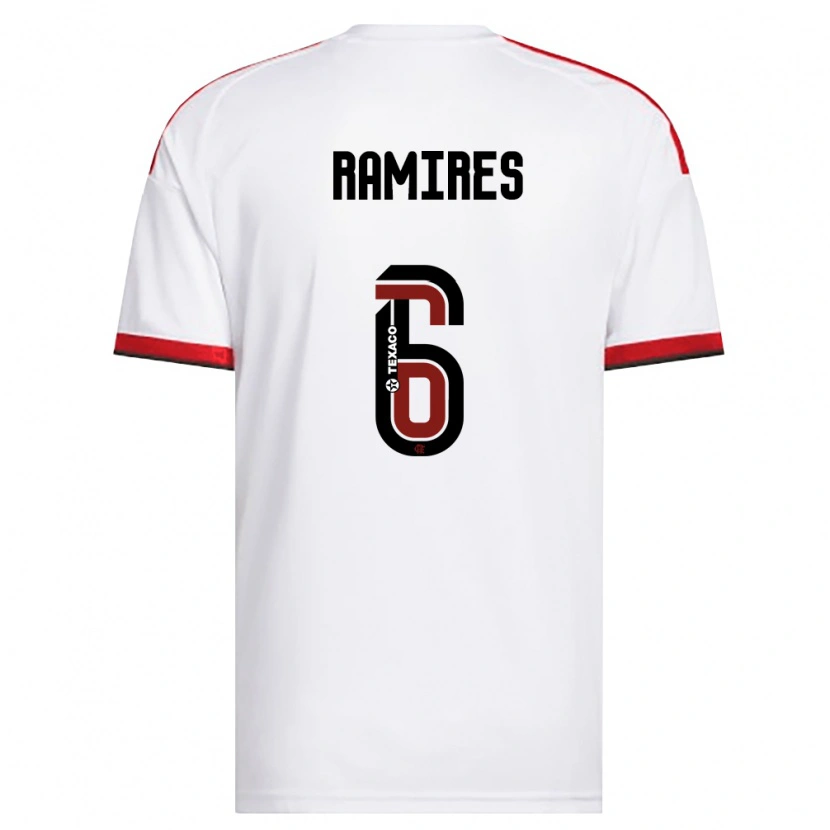 Danxen Herren Gustavo Rodrigues Nunes #6 Weiß Rot Schwarz Auswärtstrikot Trikot 2026/27 T-Shirt Österreich