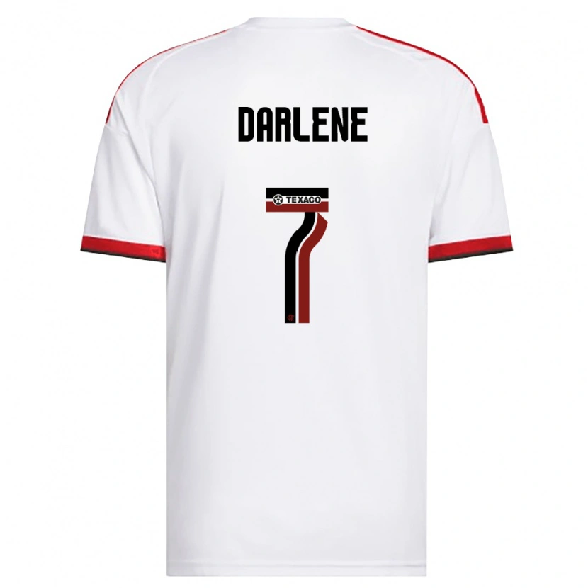 Danxen Herren Darlene #7 Weiß Rot Schwarz Auswärtstrikot Trikot 2026/27 T-Shirt Österreich