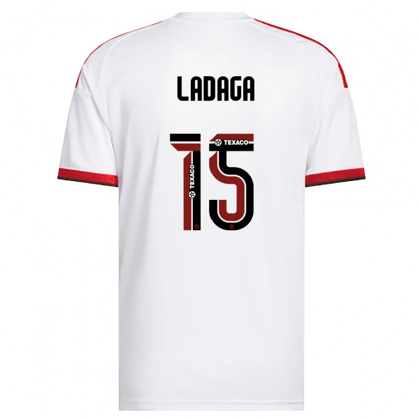 Danxen Herren Carol Ladaga #15 Weiß Rot Schwarz Auswärtstrikot Trikot 2026/27 T-Shirt Österreich