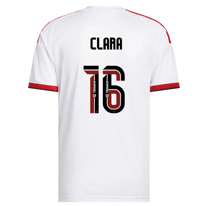 Danxen Herren Ana Clara #16 Weiß Rot Schwarz Auswärtstrikot Trikot 2026/27 T-Shirt Österreich