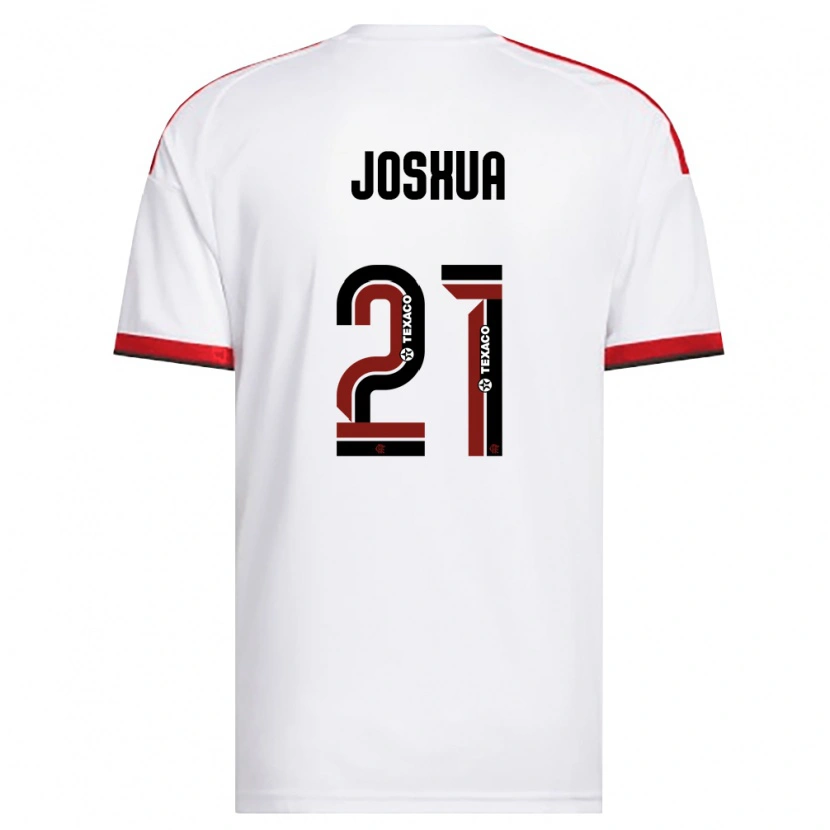 Danxen Herren Caio Joshua Lana De Andrade #21 Weiß Rot Schwarz Auswärtstrikot Trikot 2026/27 T-Shirt Österreich