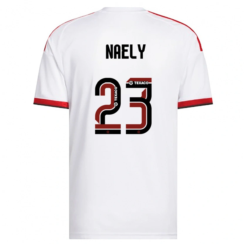Danxen Herren Naely #23 Weiß Rot Schwarz Auswärtstrikot Trikot 2026/27 T-Shirt Österreich