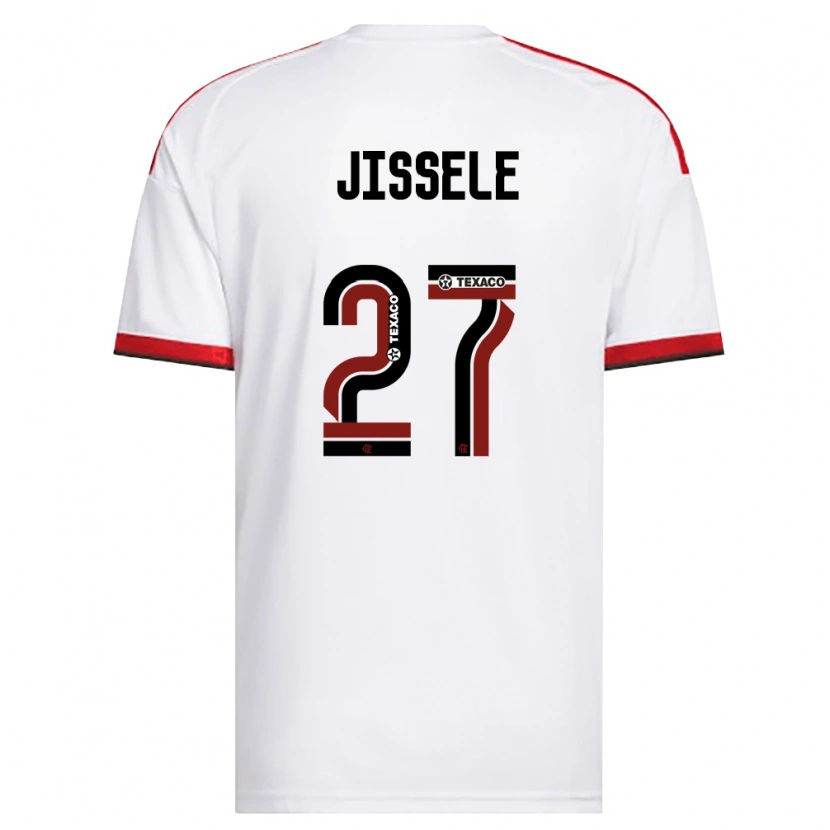 Danxen Herren Jissele #27 Weiß Rot Schwarz Auswärtstrikot Trikot 2026/27 T-Shirt Österreich