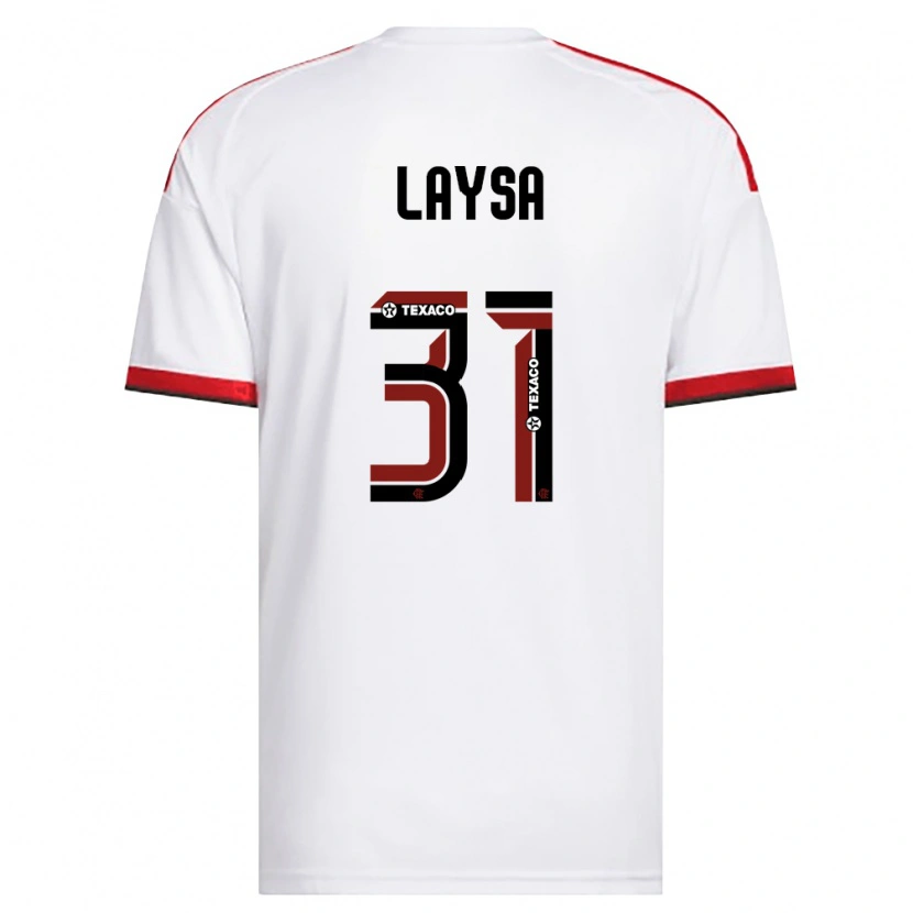 Danxen Herren Laysa #31 Weiß Rot Schwarz Auswärtstrikot Trikot 2026/27 T-Shirt Österreich