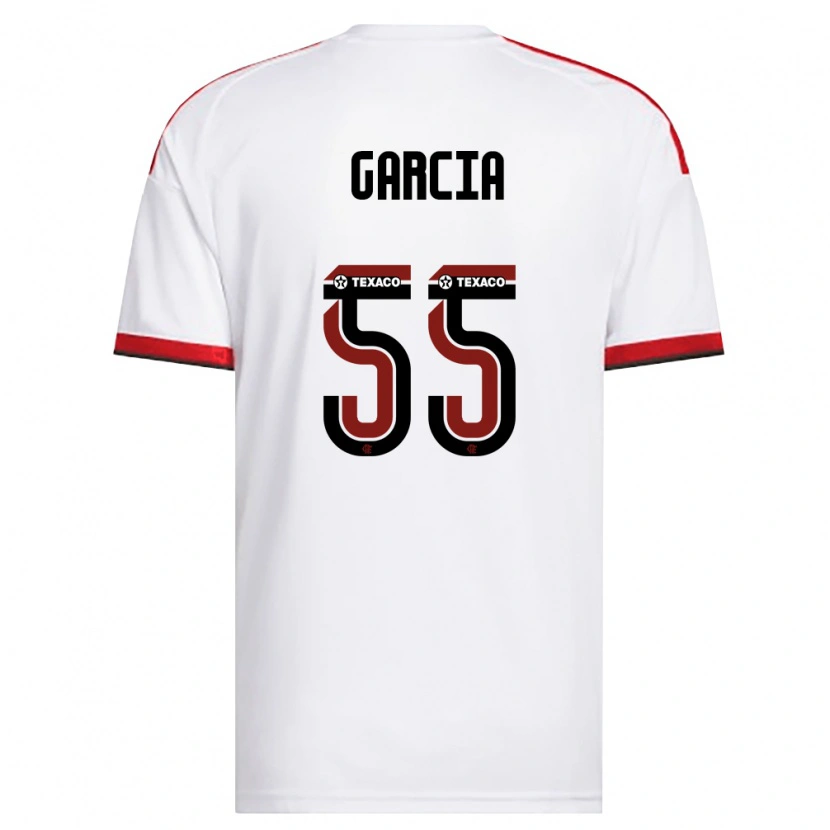 Danxen Herren Caio Garcia #55 Weiß Rot Schwarz Auswärtstrikot Trikot 2026/27 T-Shirt Österreich