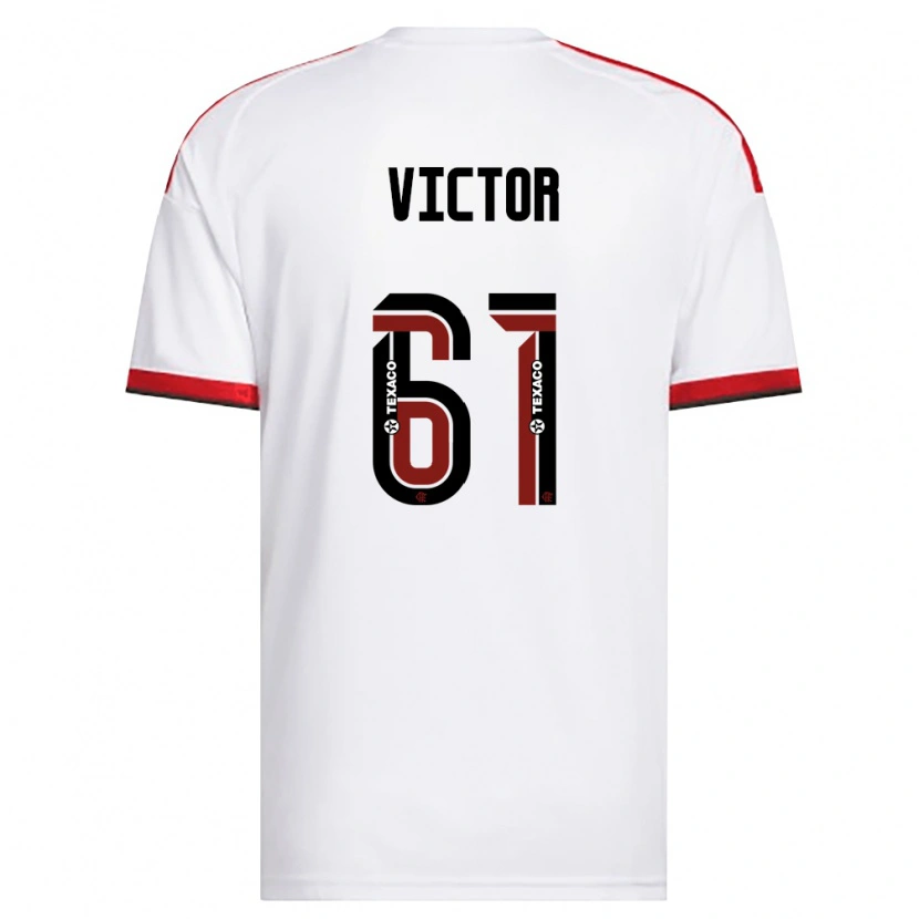 Danxen Herren João Souza #61 Weiß Rot Schwarz Auswärtstrikot Trikot 2026/27 T-Shirt Österreich