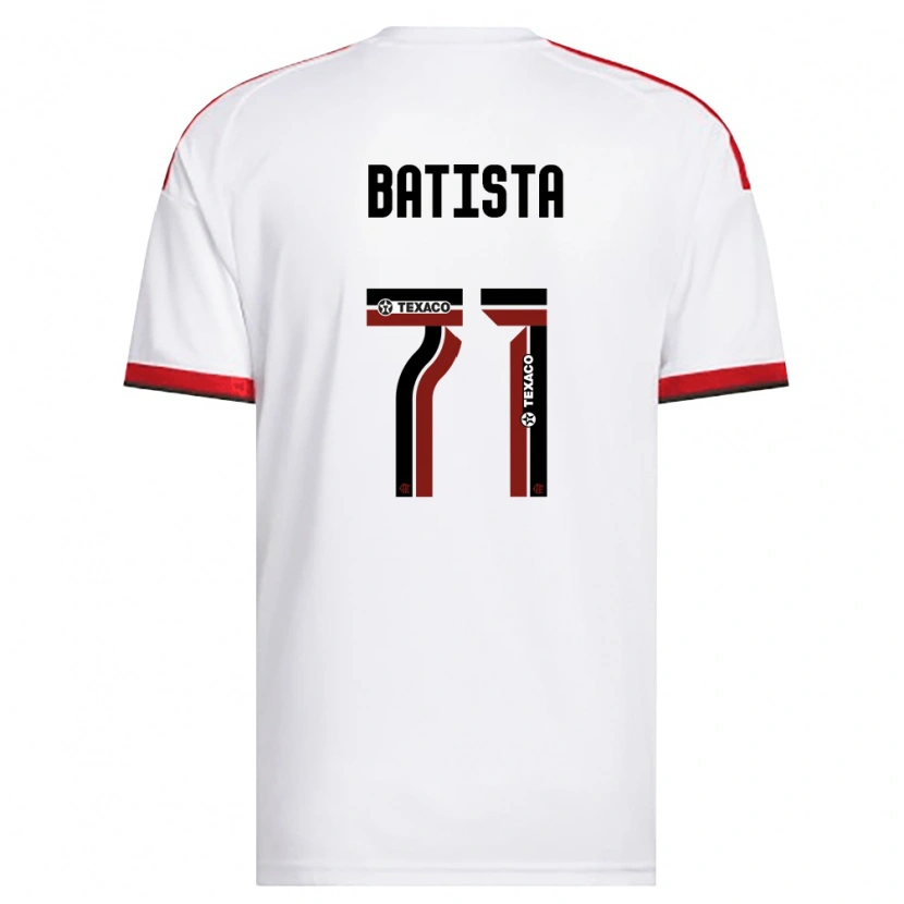 Danxen Herren Pedro Batista #71 Weiß Rot Schwarz Auswärtstrikot Trikot 2026/27 T-Shirt Österreich