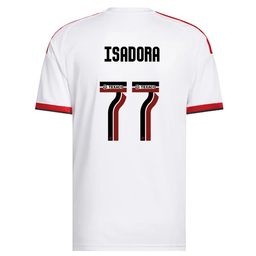 Danxen Herren Isadora #77 Weiß Rot Schwarz Auswärtstrikot Trikot 2026/27 T-Shirt Österreich