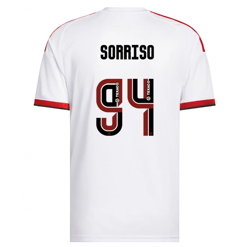Danxen Herren Sorriso #94 Weiß Rot Schwarz Auswärtstrikot Trikot 2026/27 T-Shirt Österreich