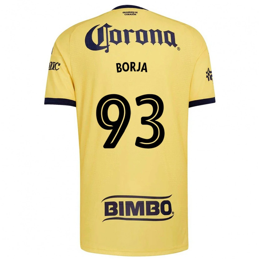 Danxen Herren Miguel Borja #93 Gelb Rot Schwarz Heimtrikot Trikot 2026/27 T-Shirt Österreich