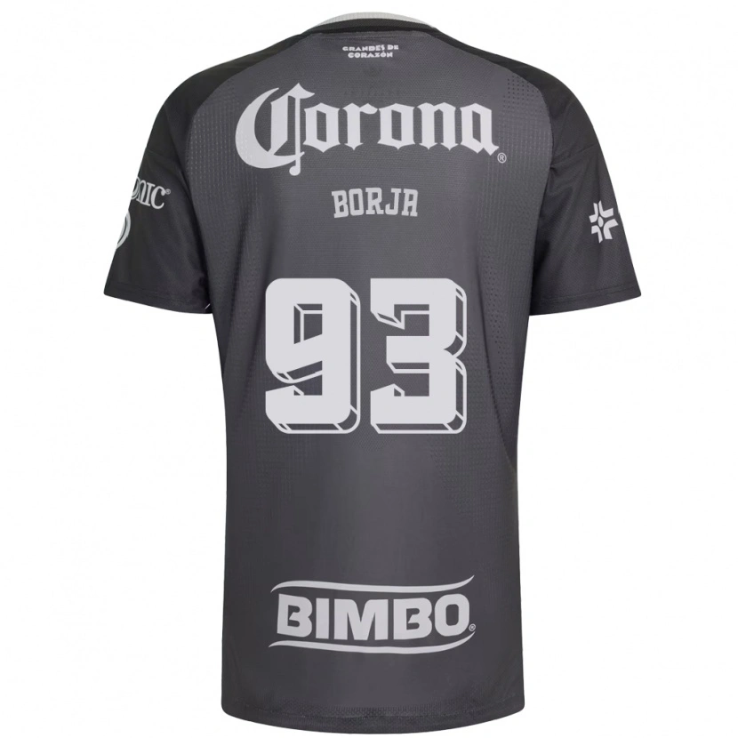 Danxen Herren Miguel Borja #93 Grau Weiß Schwarz Auswärtstrikot Trikot 2026/27 T-Shirt Österreich