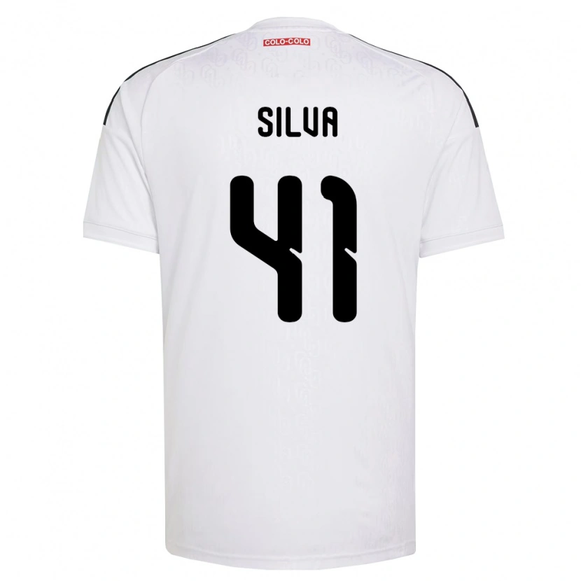 Danxen Damen Bastián Silva #41 Weiß Schwarz Heimtrikot Trikot 2026/27 T-Shirt Österreich