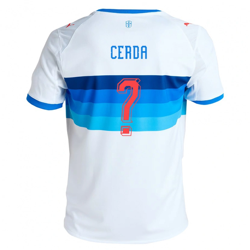 Danxen Damen Axel Cerda #0 Weiß Himmelblau Heimtrikot Trikot 2026/27 T-Shirt Österreich