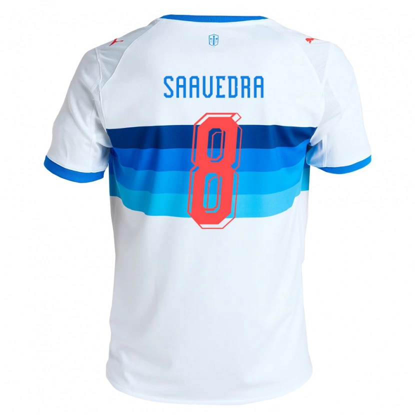 Danxen Damen Ignacio Saavedra #8 Weiß Himmelblau Heimtrikot Trikot 2026/27 T-Shirt Österreich