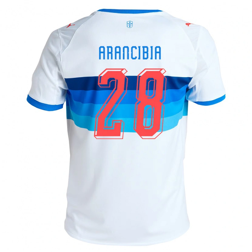 Danxen Damen Francisco Arancibia #28 Weiß Himmelblau Heimtrikot Trikot 2026/27 T-Shirt Österreich