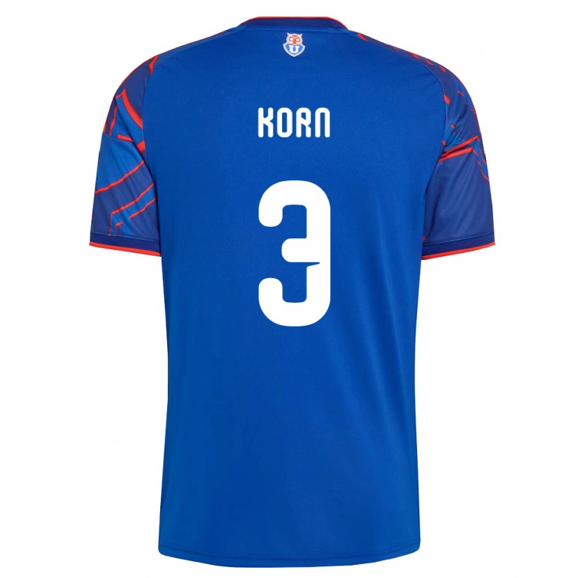 Danxen Damen Agustín Korn #3 Königsblau Rot Heimtrikot Trikot 2026/27 T-Shirt Österreich